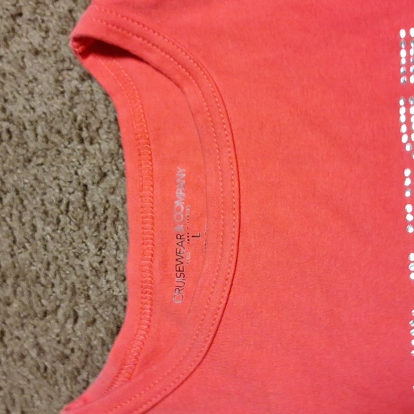 Cruise check pink tee - Picture 3 of 4